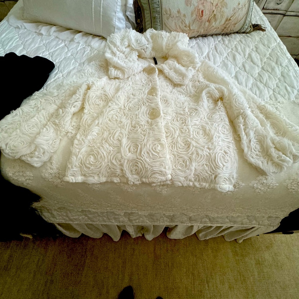 Connie Cream Textured Fabric